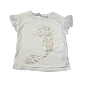 Zara x Disney Ariel Little Mermaid Graphic Tee